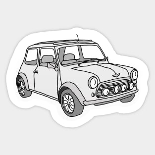 mini car Sticker